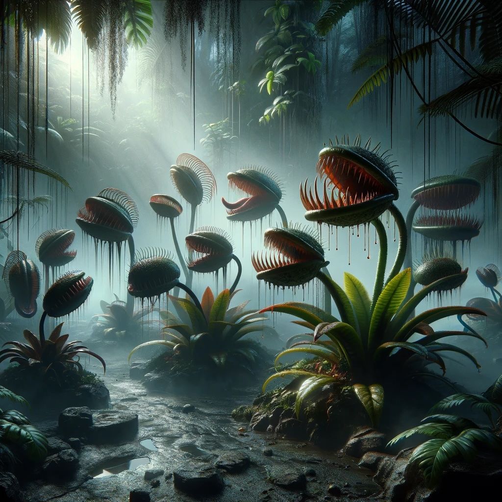 plantas carnivoras venenosas, realidad o ficcion?
