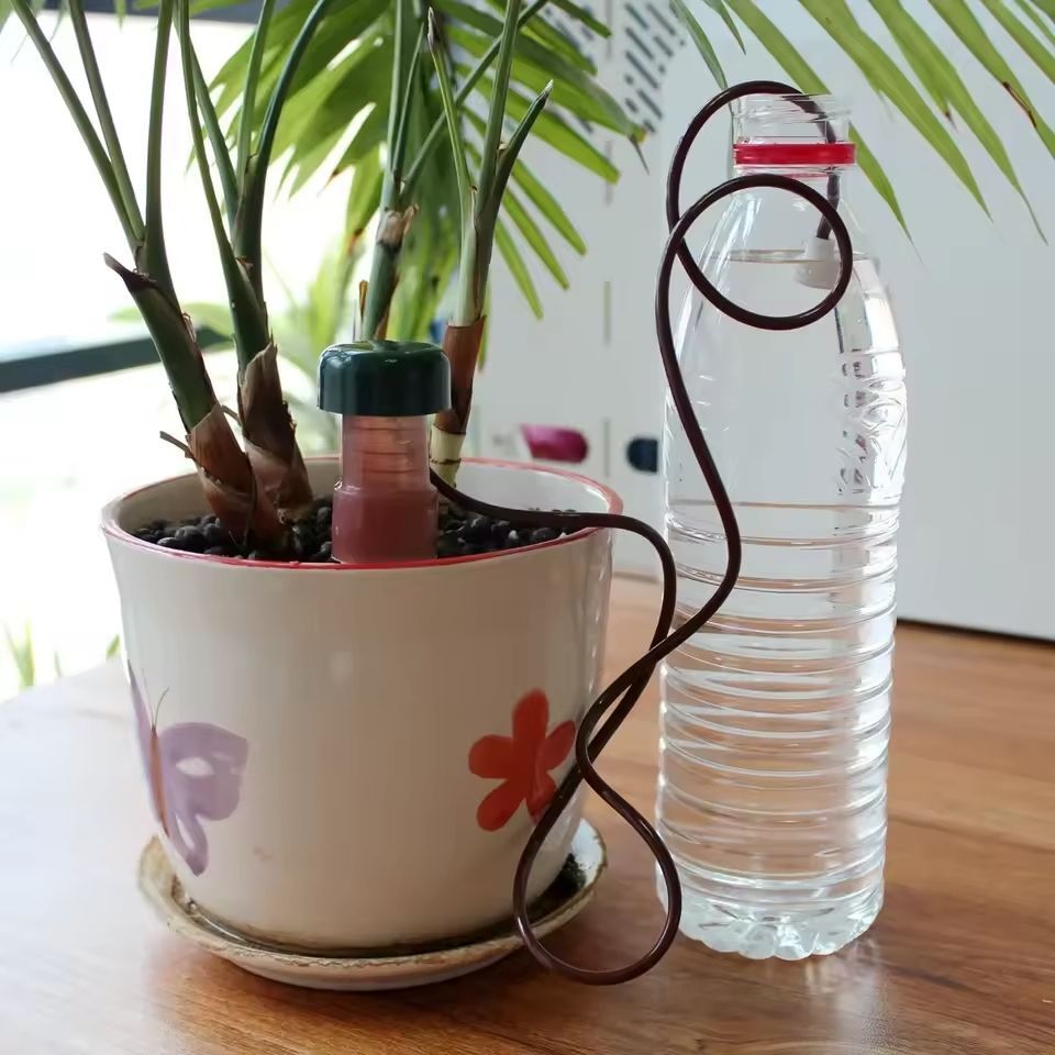 autoriego plantas en vacaciones